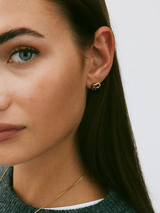 EDBLAD | Puces d'oreilles INFINITY KNOT Small Gold