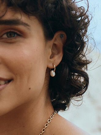 EDBLAD | Boucles d'oreilles BREEZE HOOPS Small Gold