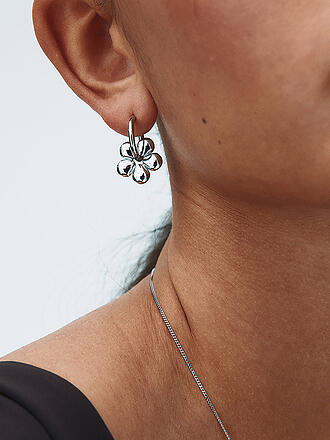 EDBLAD | Boucles d'oreilles DAISY HOOPS Silver