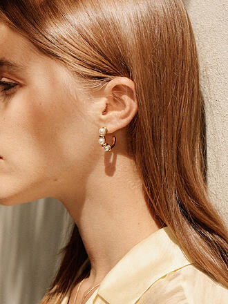EDBLAD | Boucles d'oreilles MARGOT HOOPS Large Or