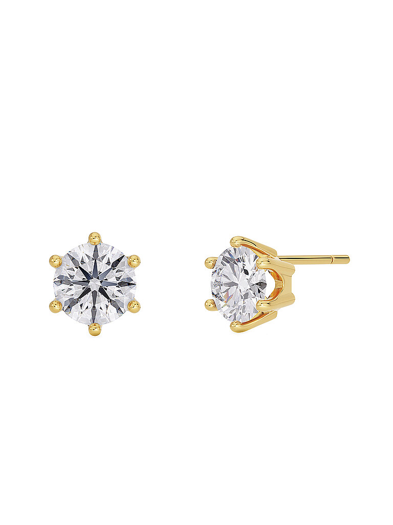 Ohrstecker CROWN STUDS Large Gold or