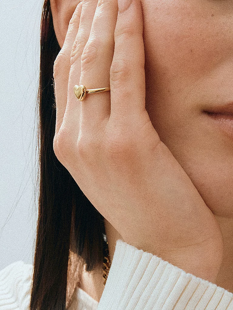 Edblad Barley Ring Gold Size M 4