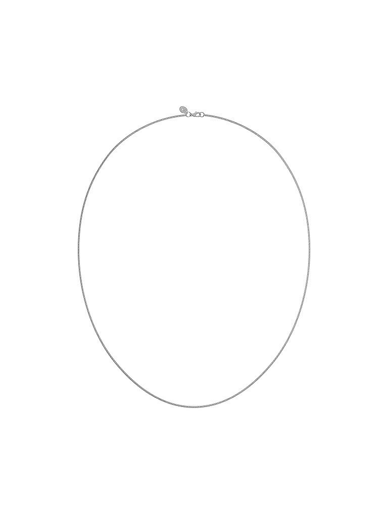 Collier CHARMENITY CHAIN CURB 60cm Steel argent