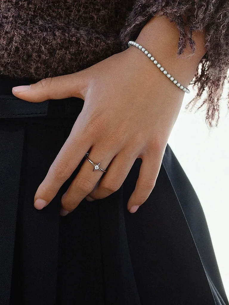 Edblad Lilo Bracelet Multi Silver Steel S 4