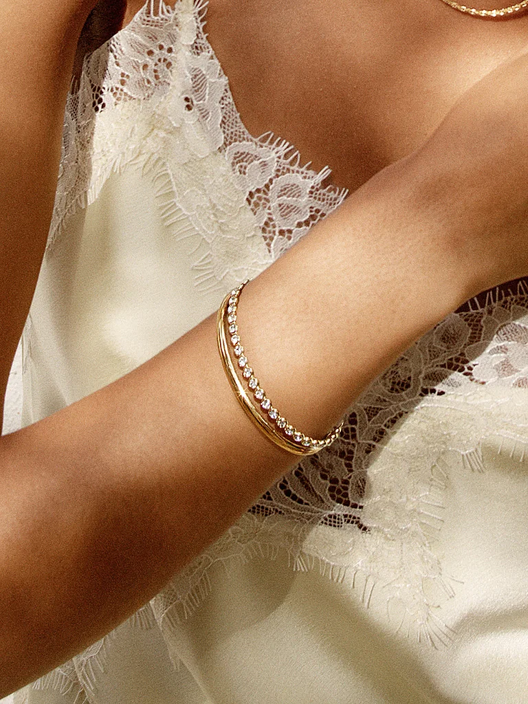 Edblad Grace Bracelet Gold L 4