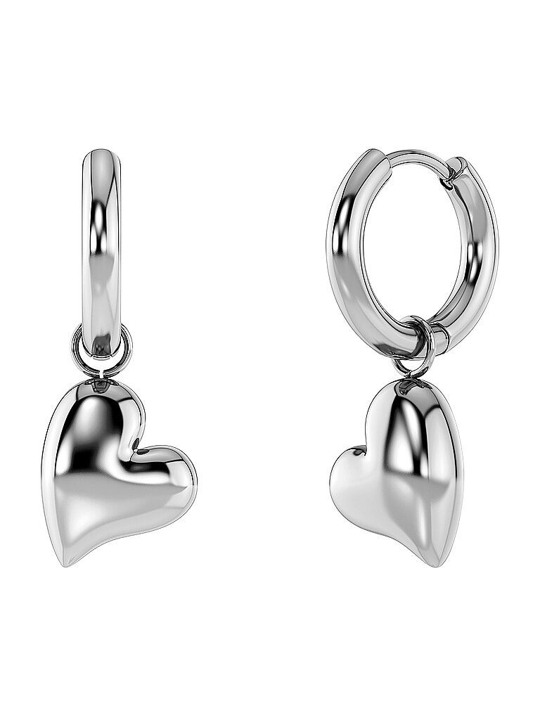 Boucles d'oreilles AMORINA steel argent