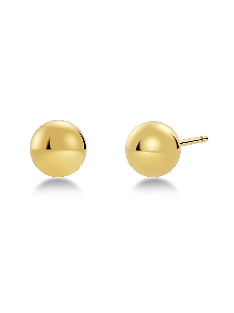 Ohrstecker PLAIN STUDS Medium Gold or
