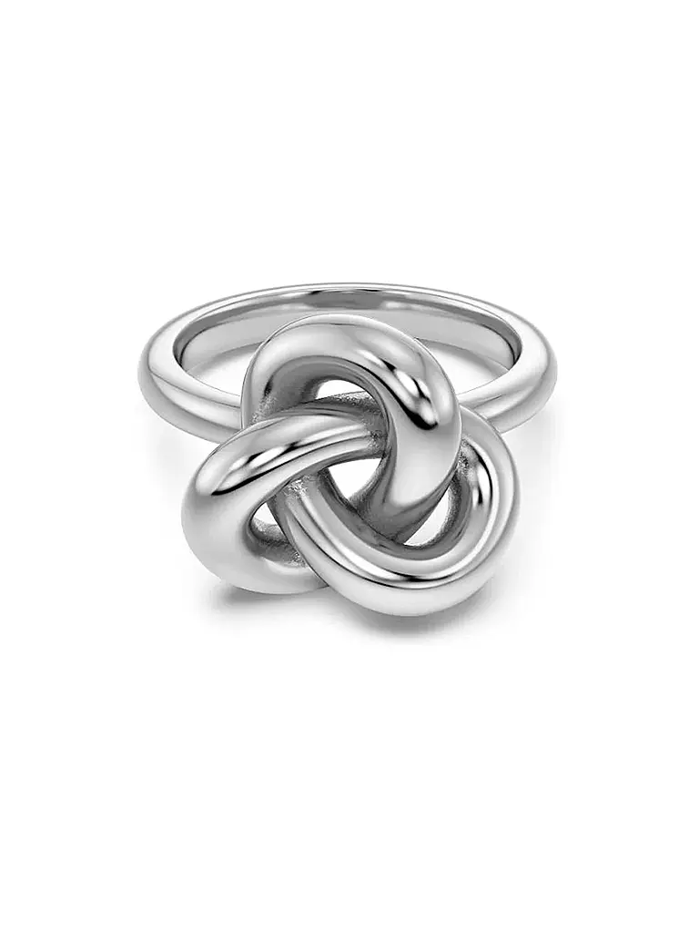 EDBLAD | Bague INFINITY KNOT RING Large Steel |