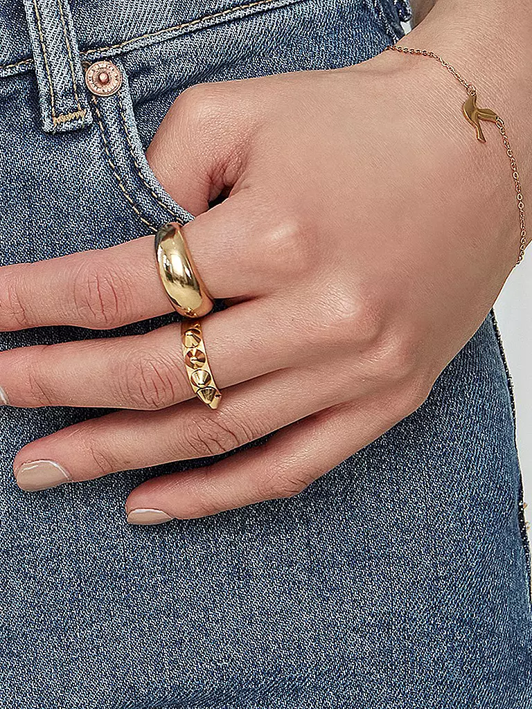 EDBLAD | Bague PEAK Single Gold | gold
