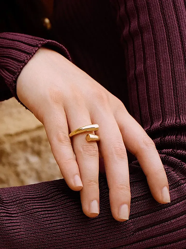 EDBLAD | Bague SWEEP RING Or | Or