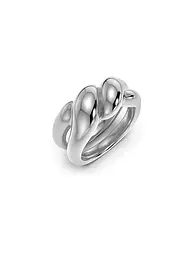 EDBLAD | Bague TWIST Acier | Argent
