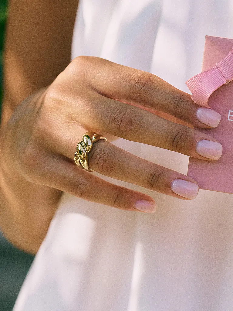 EDBLAD | Bague TWIST RING Or | Or