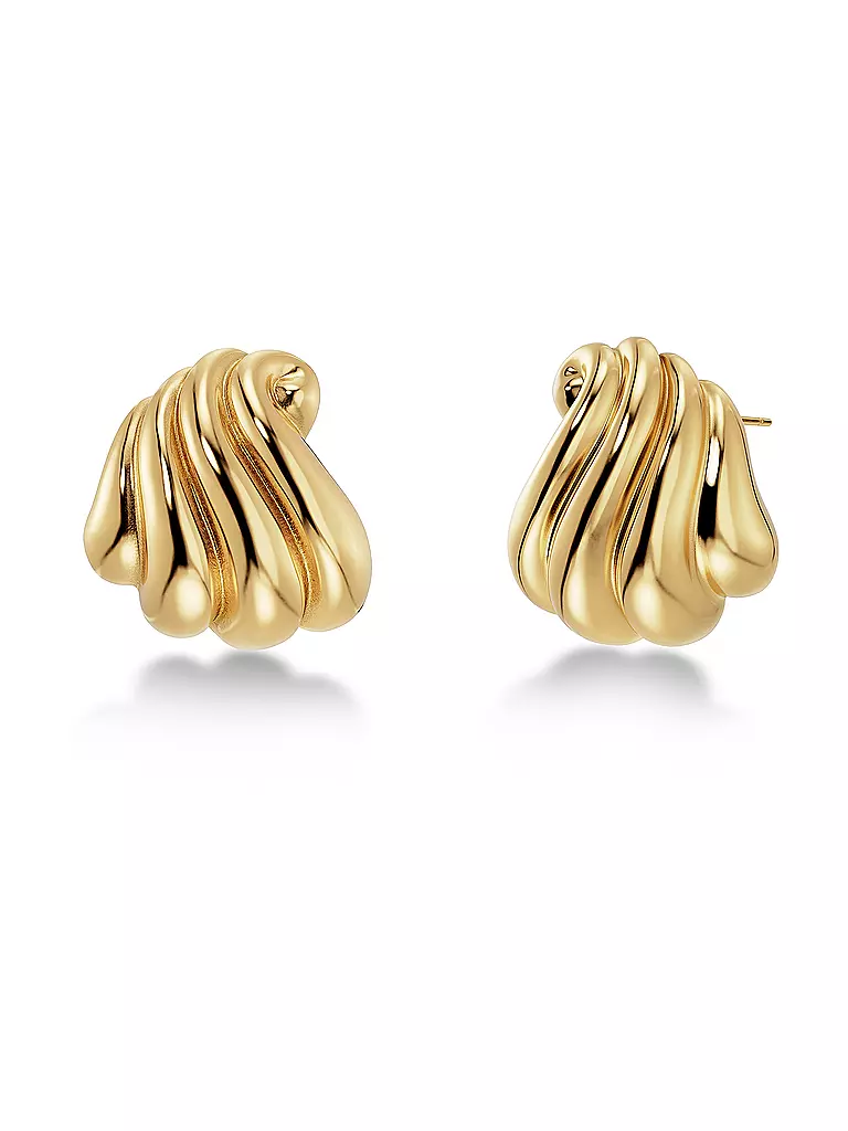 EDBLAD | Boucles d'oreilles CORAZZA Large Gold | Or