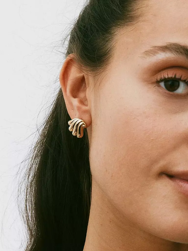 EDBLAD | Boucles d'oreilles CORAZZA Small Gold | Or