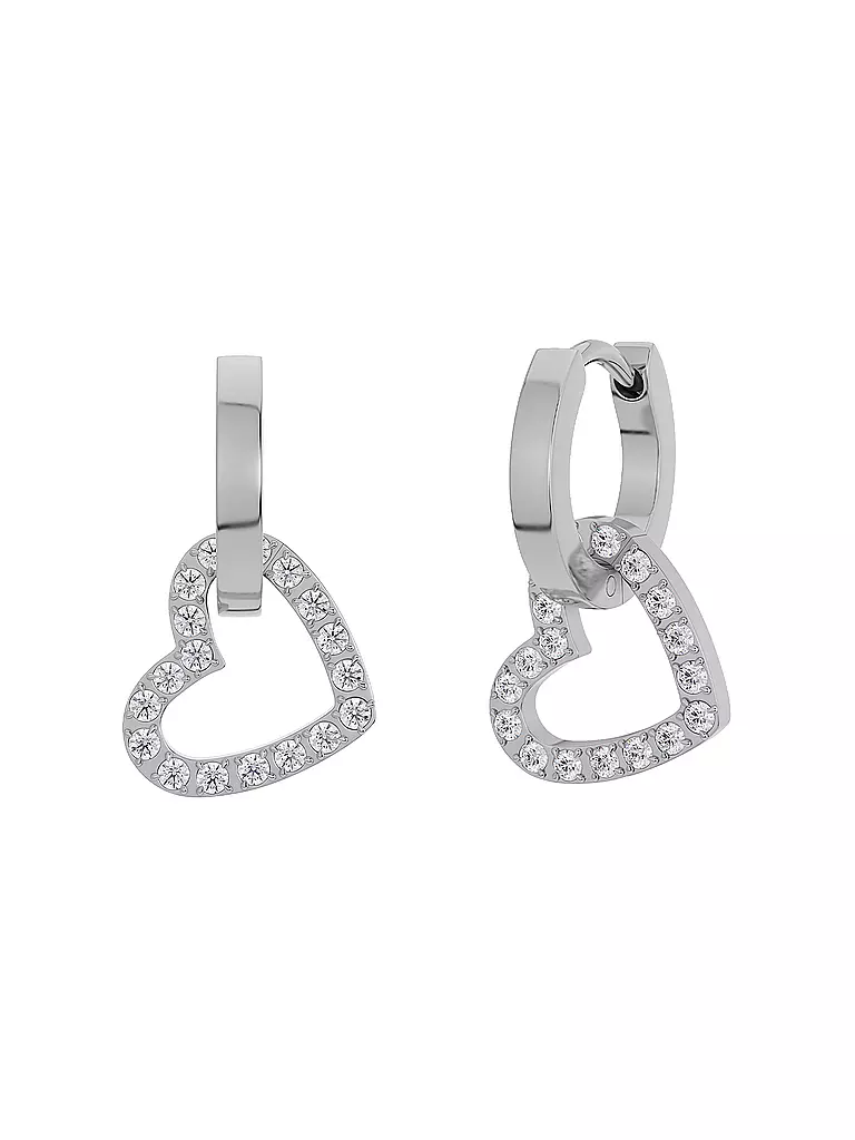EDBLAD | Boucles d'oreilles ETERNAL HEART EARRING Steel | silber