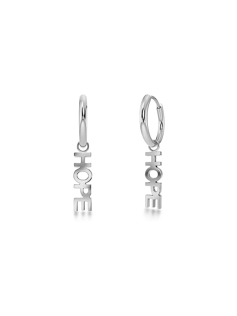 EDBLAD | Boucles d'oreilles HOPE HOOPS Steel | silber