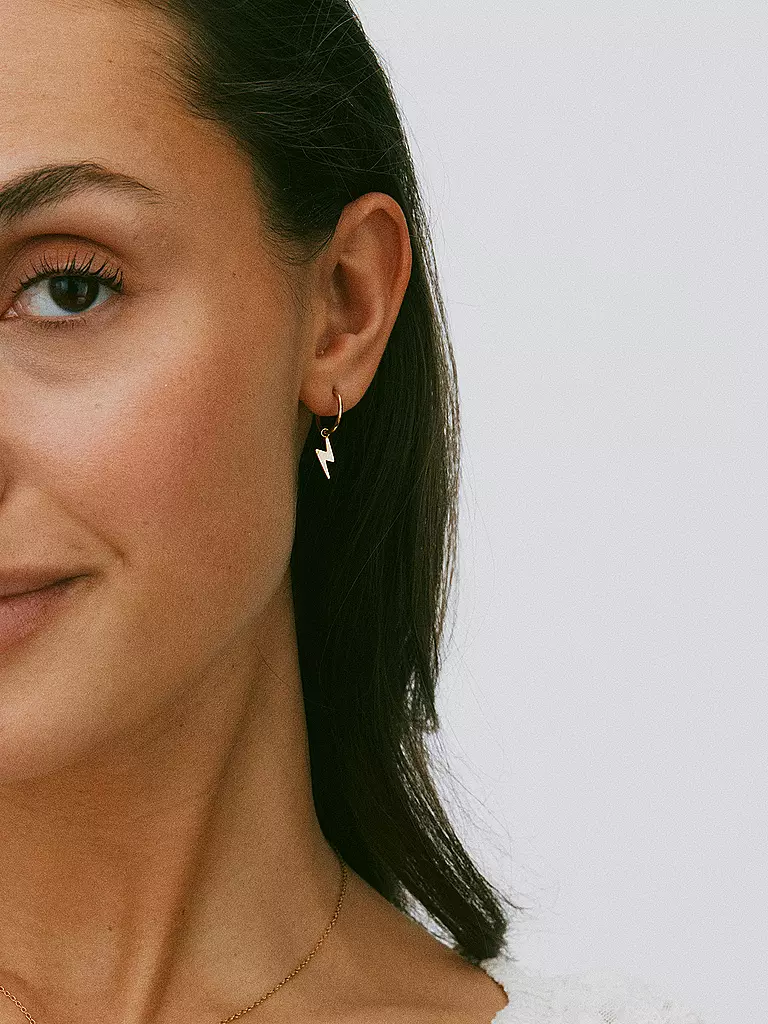 EDBLAD | Boucles d'oreilles LIGHTNING Or | Or