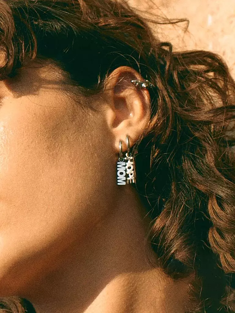 EDBLAD | Boucles d'oreilles MOM Steel | Argent