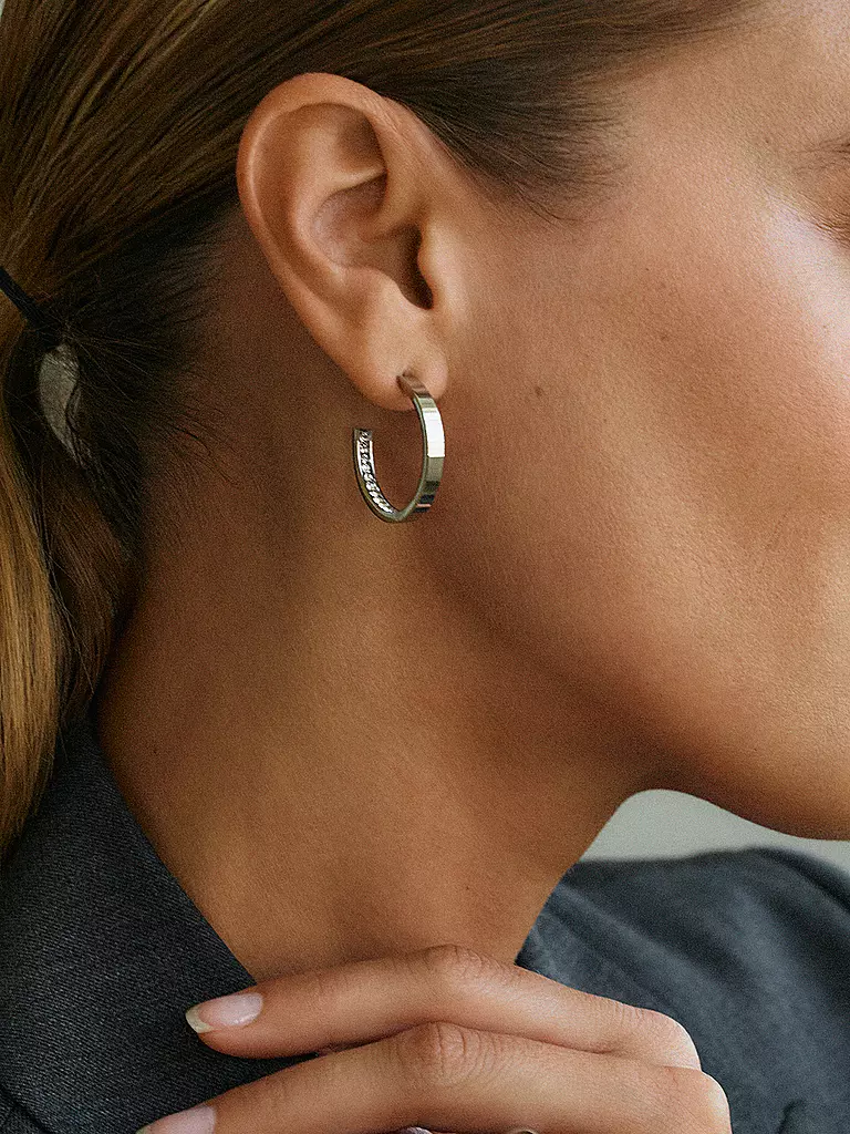 EDBLAD | Boucles d'oreilles MONACO Small Steel | silber