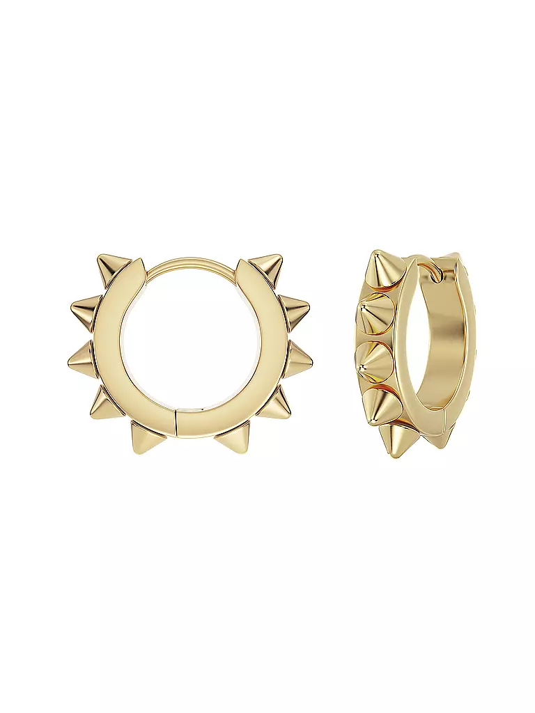 EDBLAD | Boucles d'oreilles PEAK HOOPS ICON Large Gold | gold