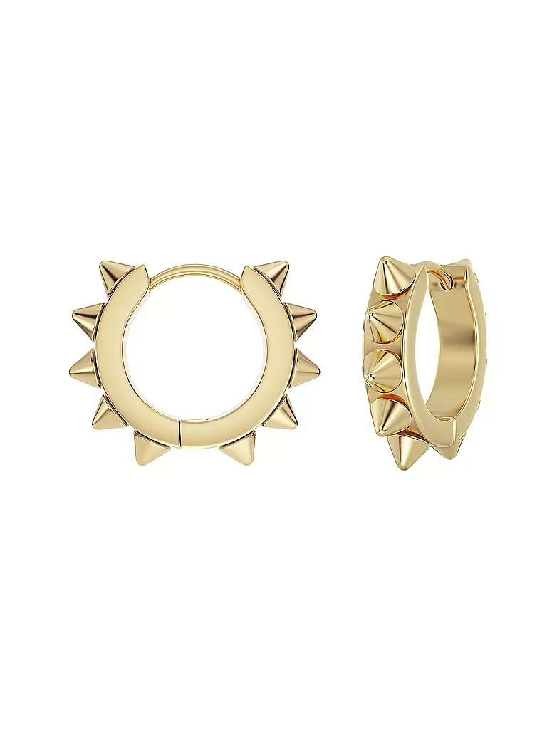 EDBLAD | Boucles d'oreilles PEAK HOOPS ICON Large Gold | 