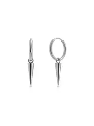 EDBLAD | Boucles d'oreilles PEAK HOOPS Or | Argent
