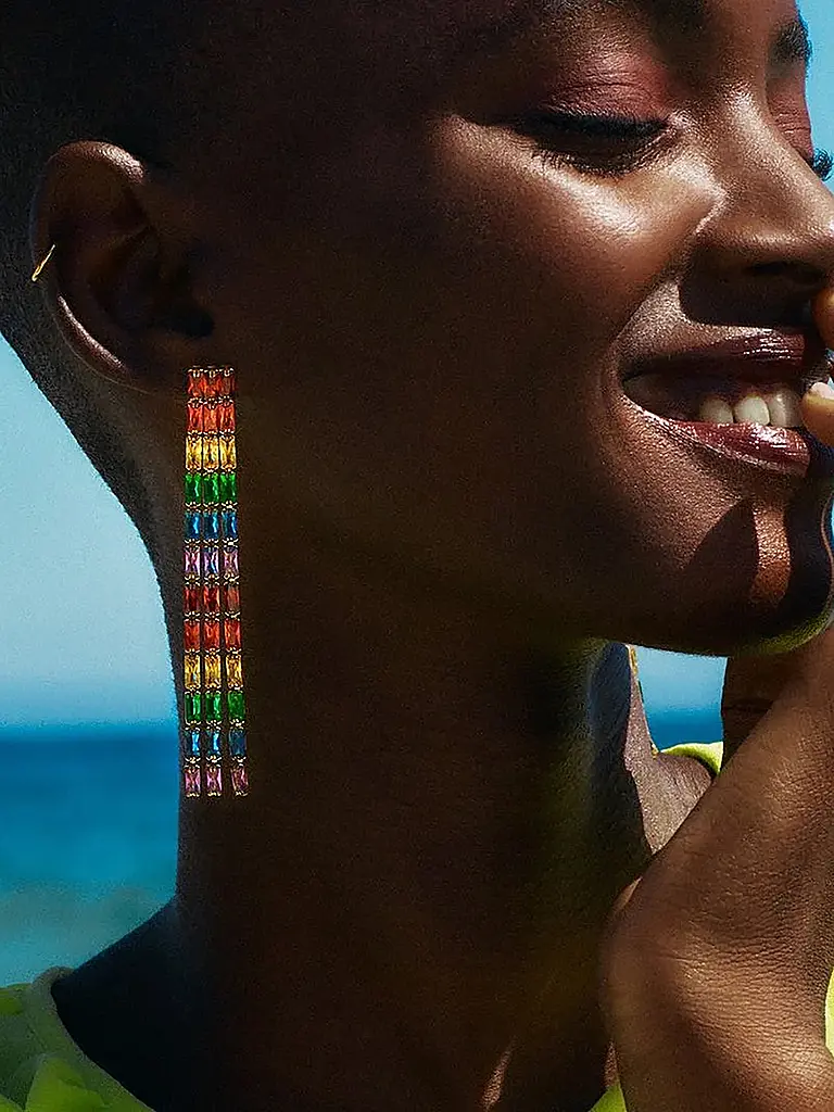 EDBLAD | Boucles d'oreilles RAINBOW EARRINGS MAXI Or | Or