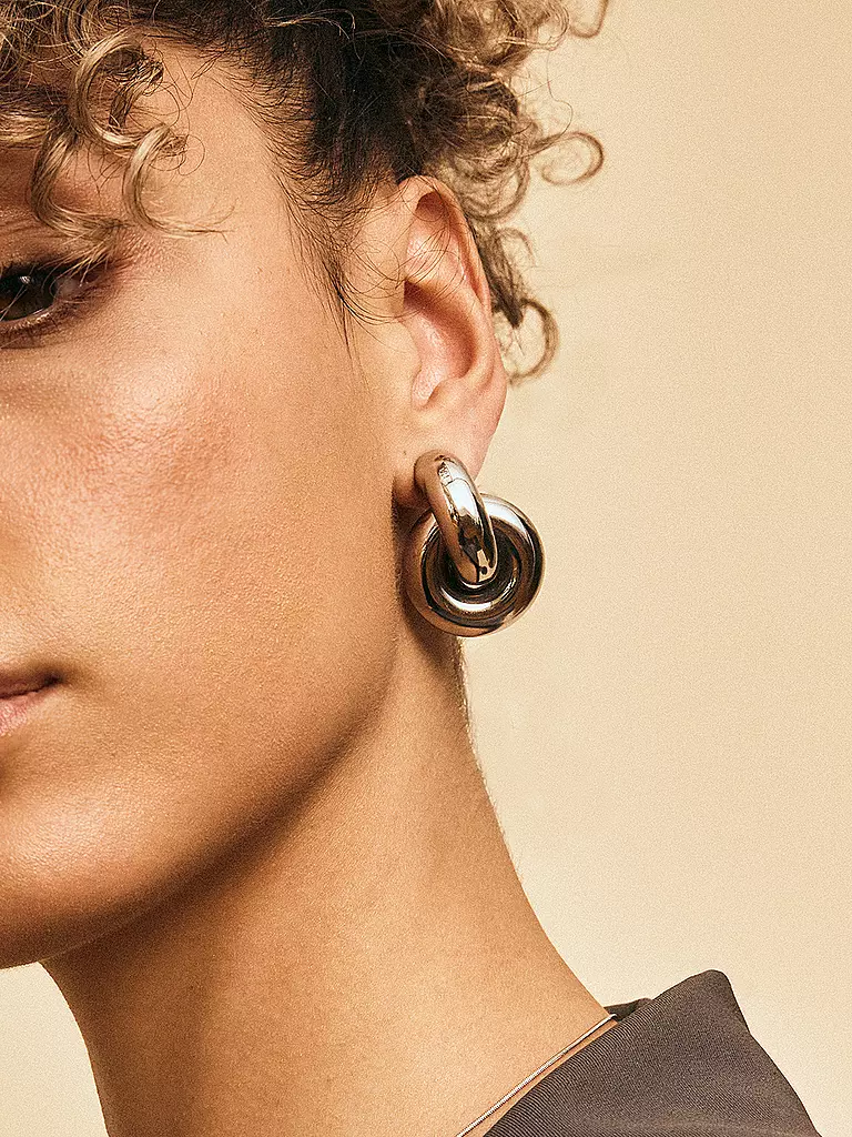 EDBLAD | Boucles d'oreilles REDONDO STUDS Steel | silber