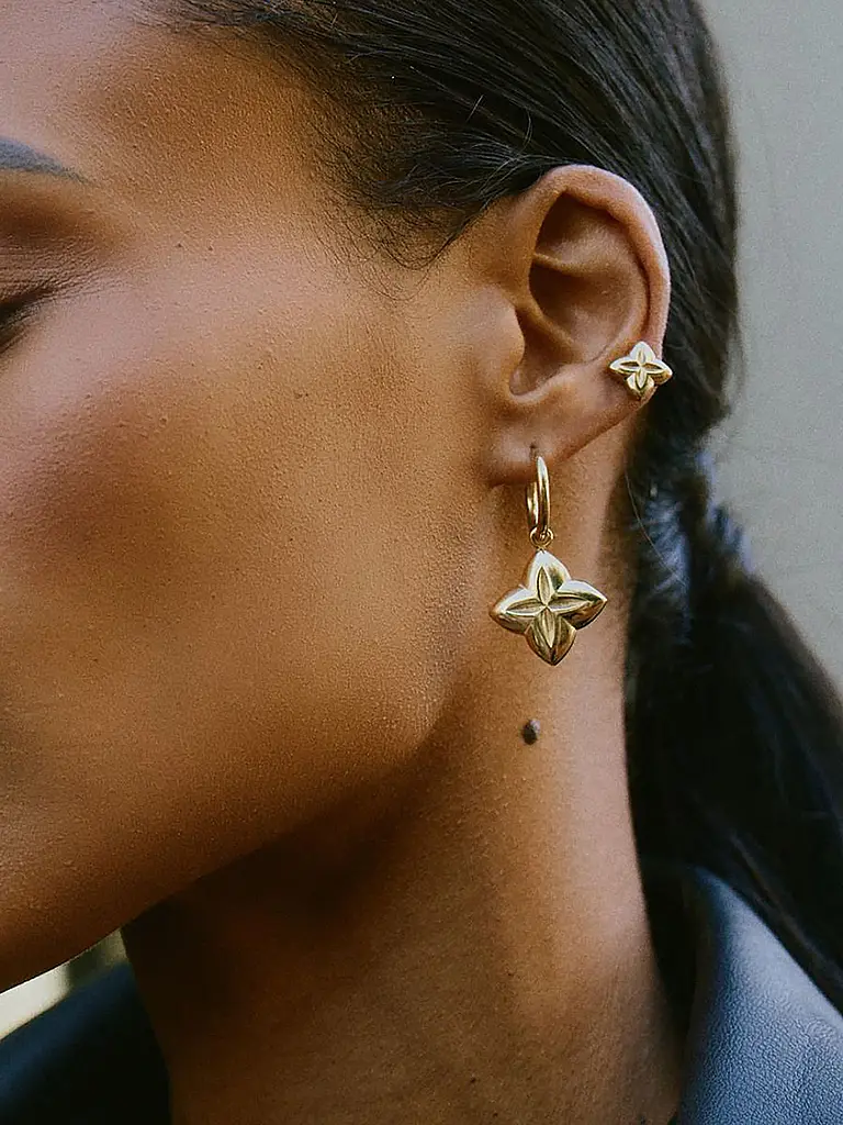 EDBLAD | Boucles d'oreilles SCALA HOOPS Large Or | gold