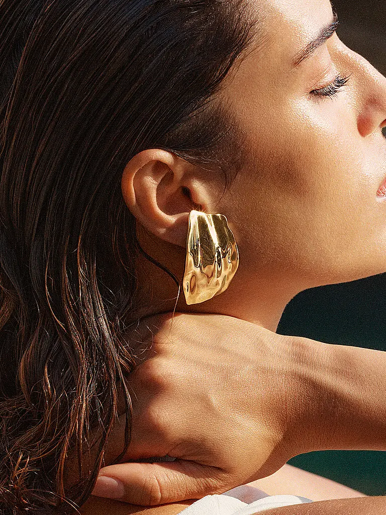 EDBLAD | Boucles d'oreilles TIDAL Large Or | 