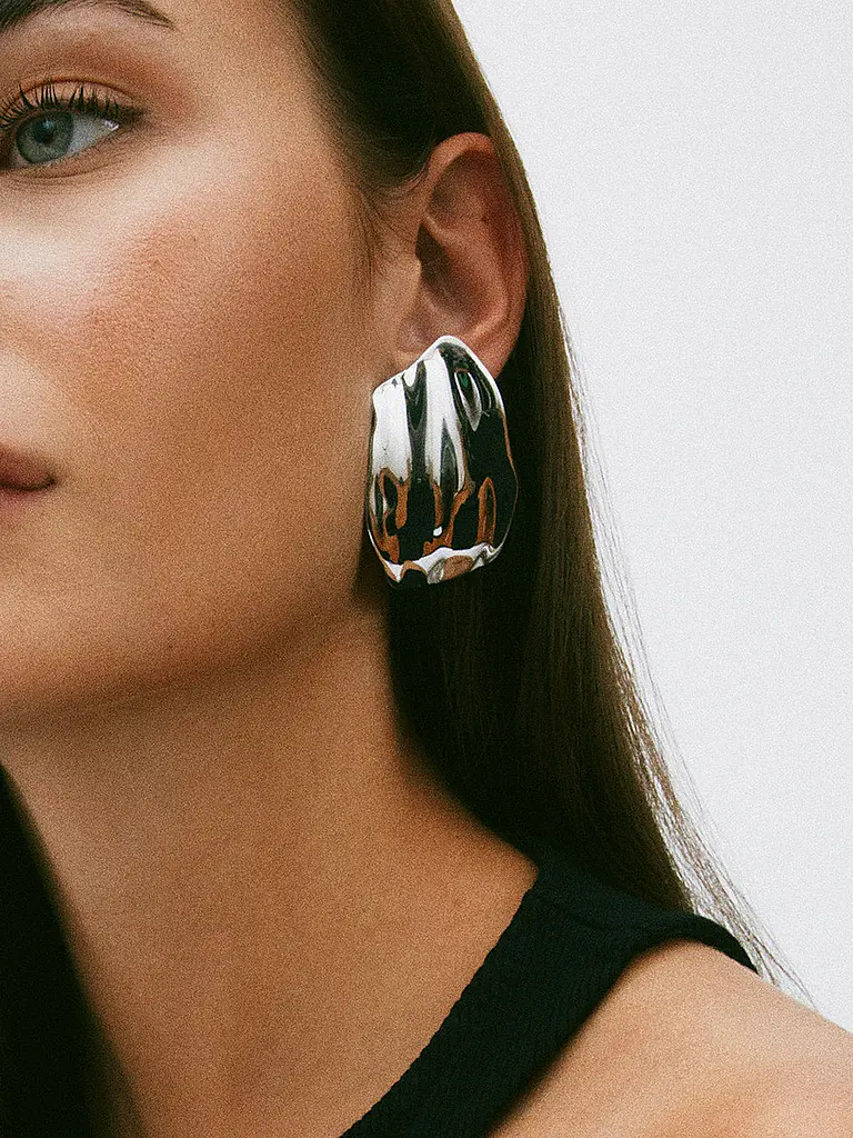 EDBLAD | Boucles d'oreilles TIDAL Large Steel | 