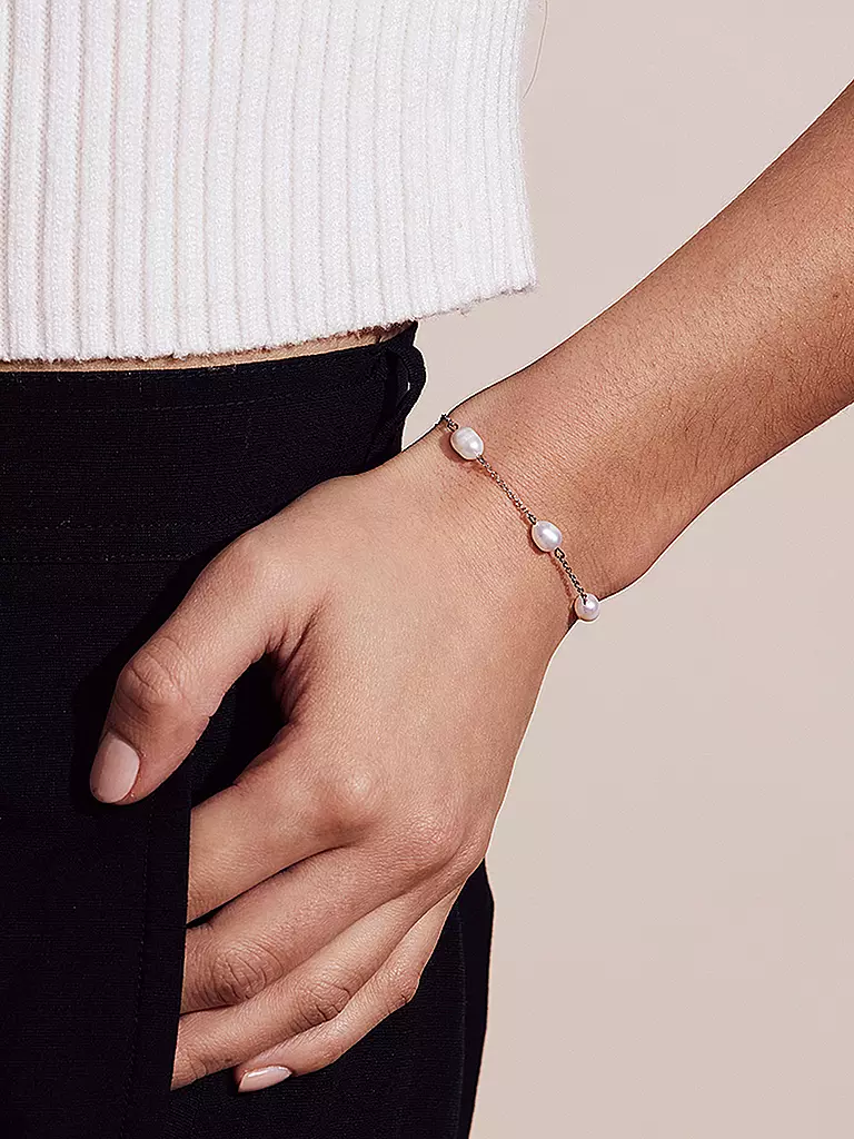 EDBLAD | Bracelet PERLA MULTI Steel | silber
