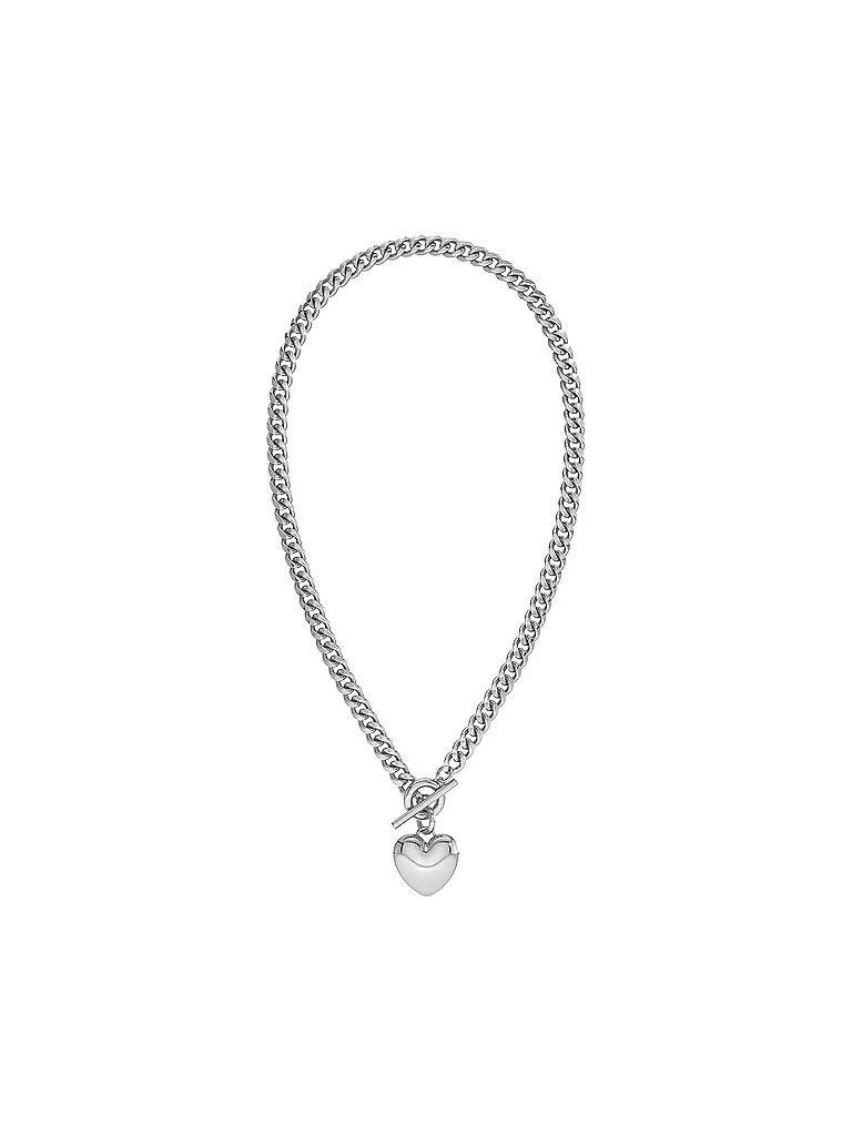 EDBLAD | Collier BARLEY NECKLACE Maxi Steel | Argent