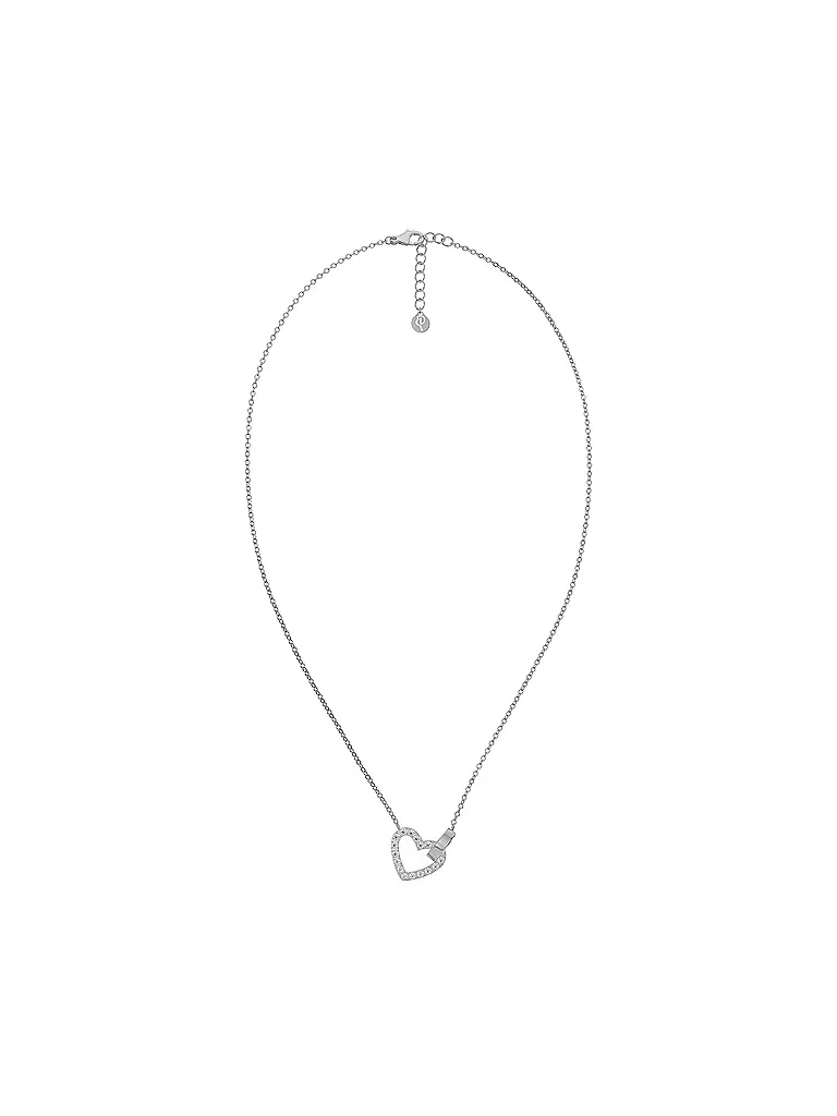 EDBLAD | Collier ETERNAL HEART NECKLACE Steel | silber