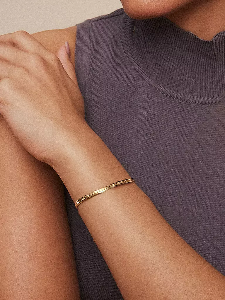 EDBLAD | Collier HERRINGBONE BRACELET | gold
