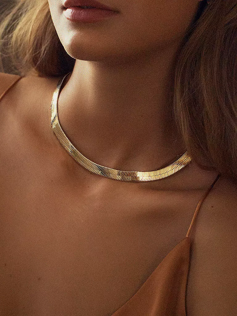 EDBLAD | Collier HERRINGBONE L Or | gold