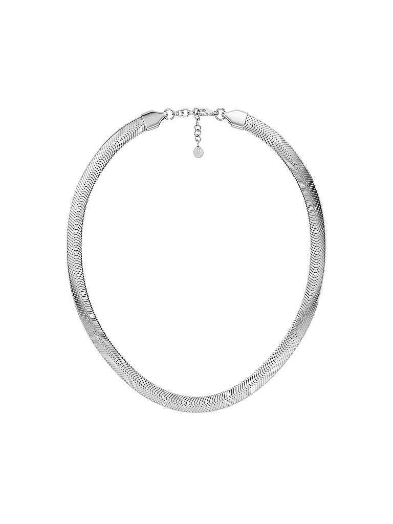 EDBLAD | Collier HERRINGBONE L Steel | silber
