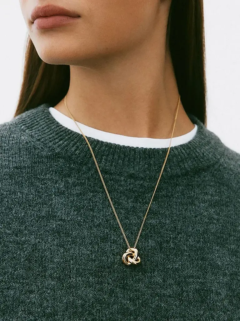 EDBLAD | Collier INFINITY KNOT Large | Or
