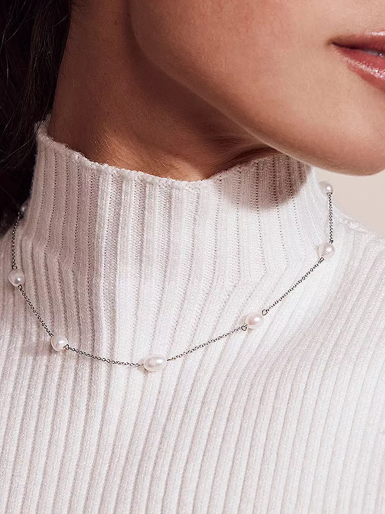 EDBLAD | Collier PERLA NECKLACE MULTI Steel | silber