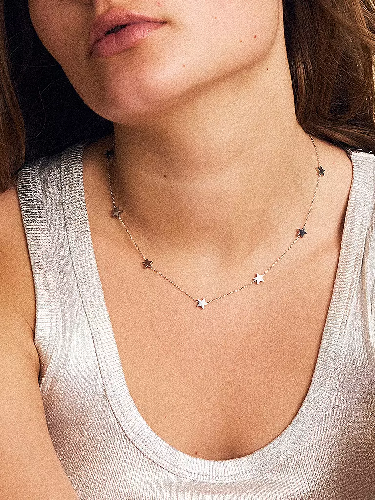 EDBLAD | Collier SIRIUS Multi Steel | silber