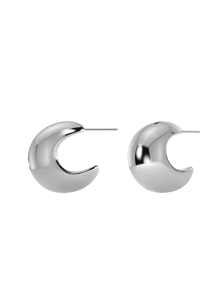 EDBLAD | Créoles BOLD CREOLES Large Steel | silber