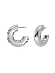 EDBLAD | Créoles CHUNKY CREOLES Large Gold | Argent
