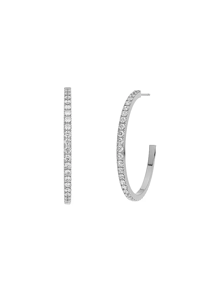 EDBLAD | Créoles GLOW CREOLES MINI Large Steel | silber