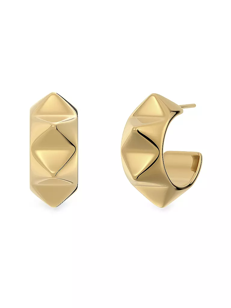 EDBLAD | Créoles PEAK RIVET CREOLES Or | gold