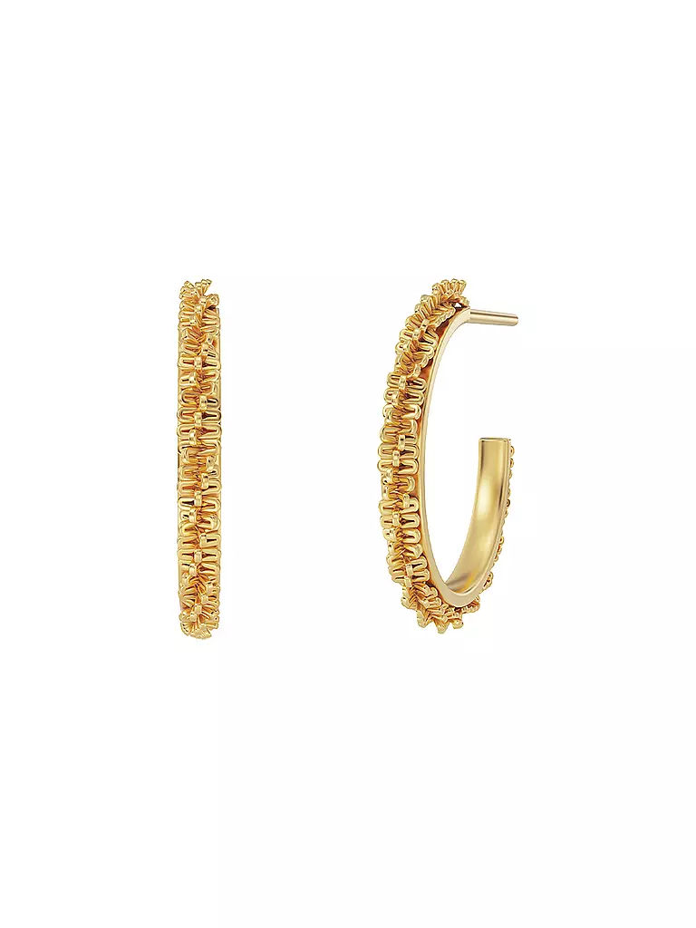 EDBLAD | Créoles TINSEL THIN CREOLES XSmall Or | gold