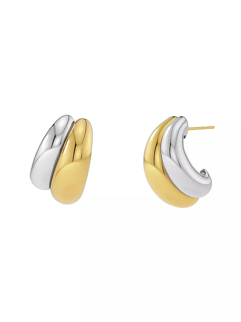 EDBLAD | Creoles FURO DUO CREOLES Mixed | gold