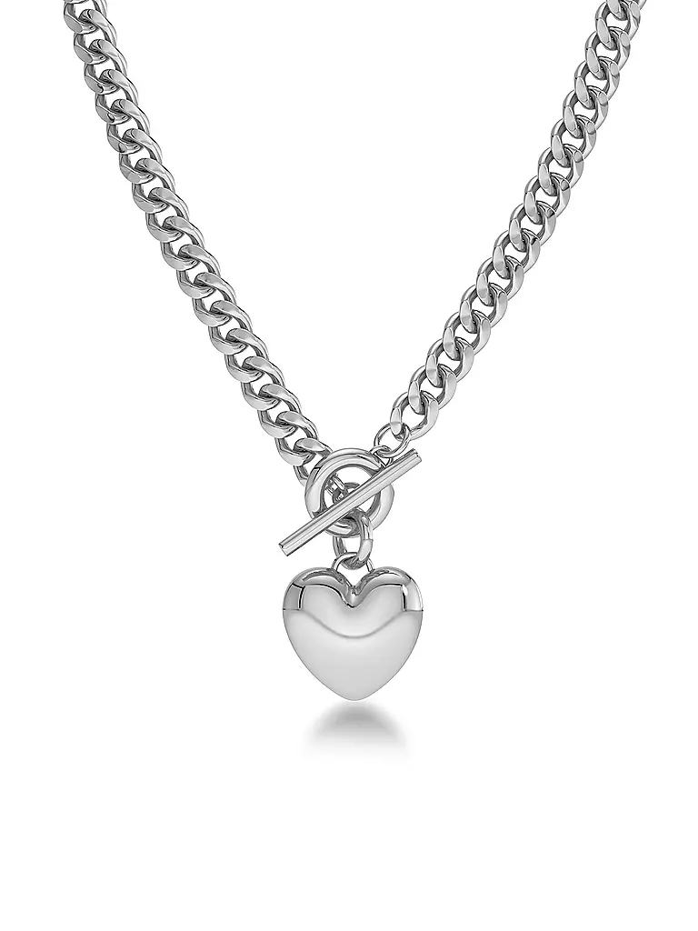 EDBLAD | Halskette BARLEY NECKLACE Maxi Steel | silber