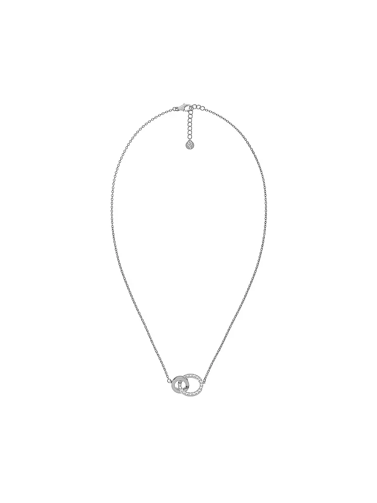EDBLAD | Halskette ETERNAL ORBIT NECKLACE Steel | Argent