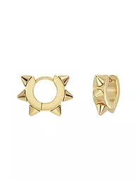 EDBLAD | Boucles d'oreilles PEAK HOOPS ICON Small Steel | Or