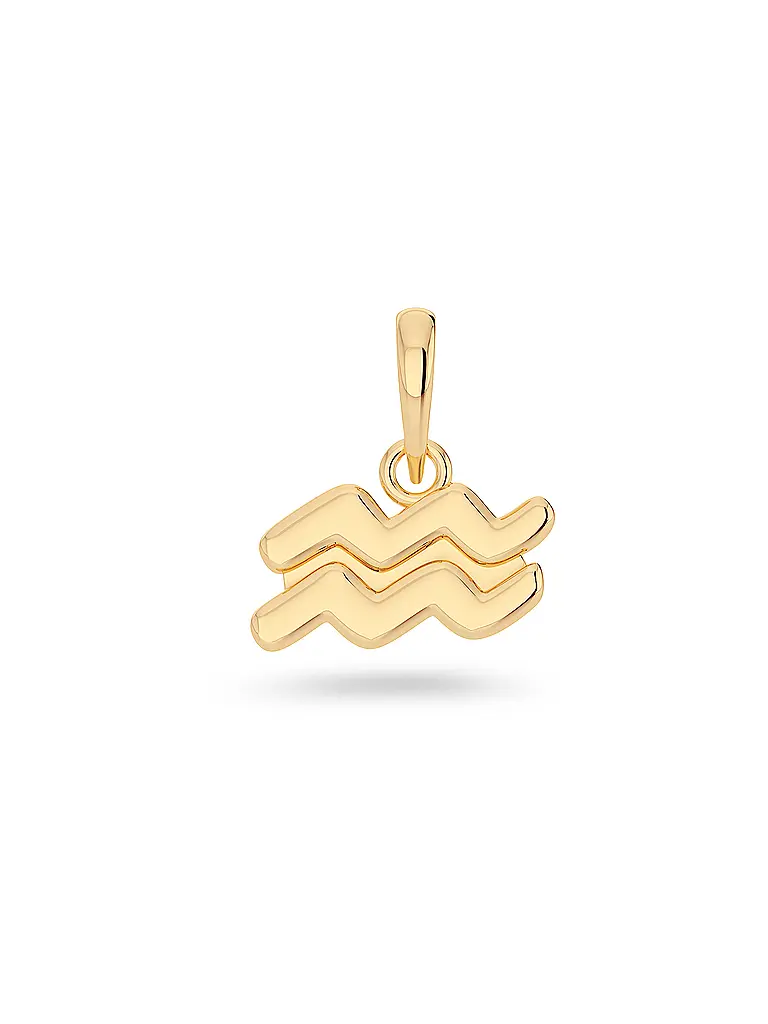 EDBLAD | Pendentif AQUARIUS or | Or